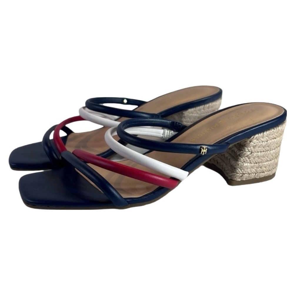 Tommy Hilfiger Women's Multicolor Strappy Sandals